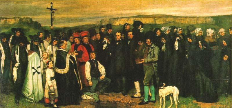 Gustave Courbet Gustave Courbet. A Burial at Ornans Germany oil painting art